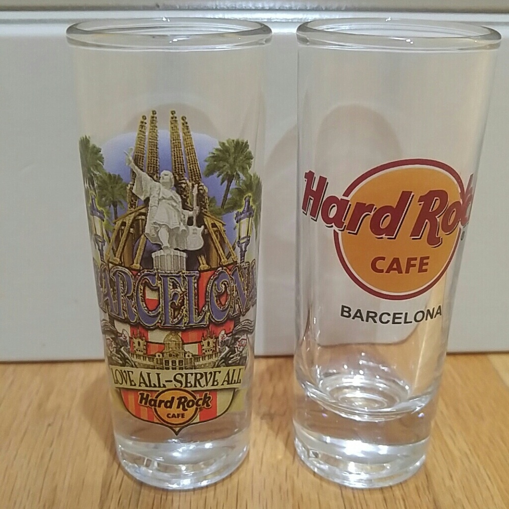 HARD ROCK CAFE shot glasses
